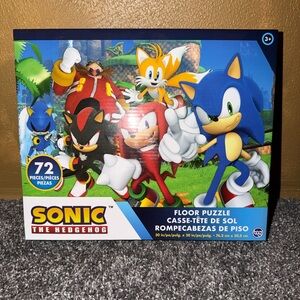 Sonic The Hedgehog TCG Toys Floor Puzzle 72 Pieces Brand New In Box Packaging NW